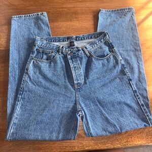 Fashion Nova Light Blue Relaxed Jeans